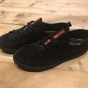 Prada Casual Suede Sneakers